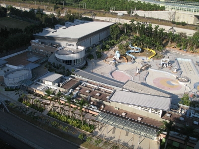 顯田游泳池